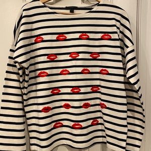 JCrew kisses top 😘😘